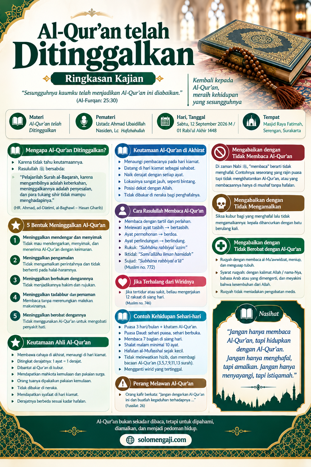 meninggalkan alquran
